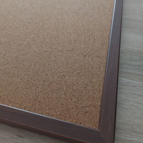 Cork Bulletin Board like new with wooden frame 45x60cm