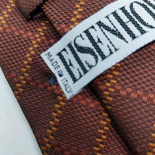 Italian tie EISENHOWER new, silk, in box