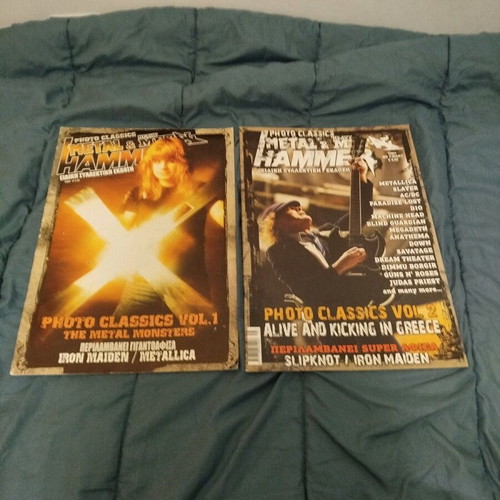 Metal Hammer Photo Classics Vol. 1 & 2 collector's edition like new