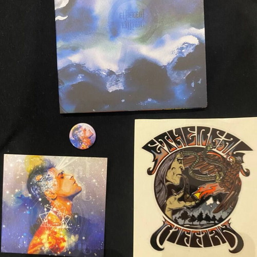 Ethereal Riffian Shaman’s Visions CD like new with magnet and stickers