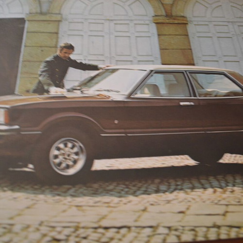 Ford Cortina front page vintage advertising brochure used