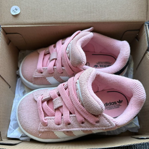 Adidas Campus 00s kids pink sneakers size 23