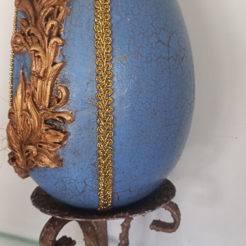 Easter egg handmade with Degoupage technique new