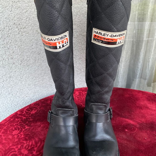 Harley Davidson woman’s boots size 37 used, black