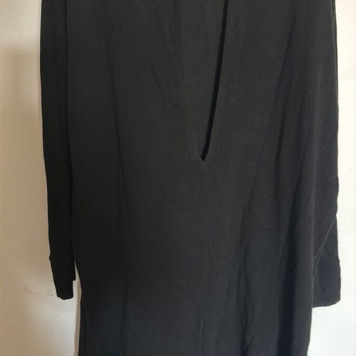 Stradivarius long black blouse used size M
