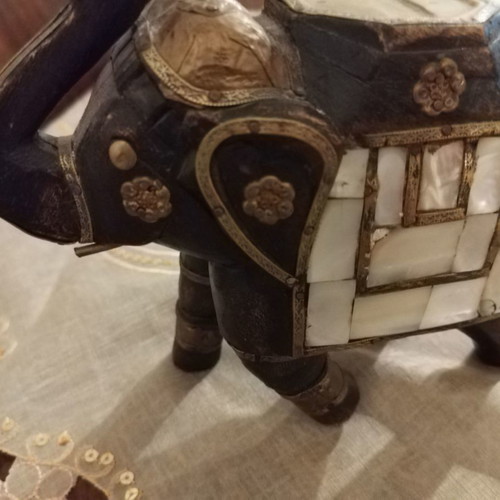 Decorative elephant used
