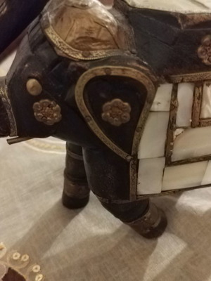 Decorative elephant used