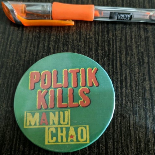 Manu Chao pin used