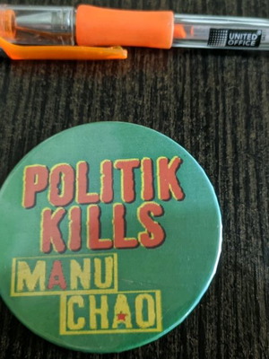 Manu Chao pin used
