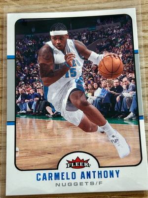 Κάρτα Carmelo Anthony Denver Nuggets Fleer NBA 2006-07 σαν καινούργιο