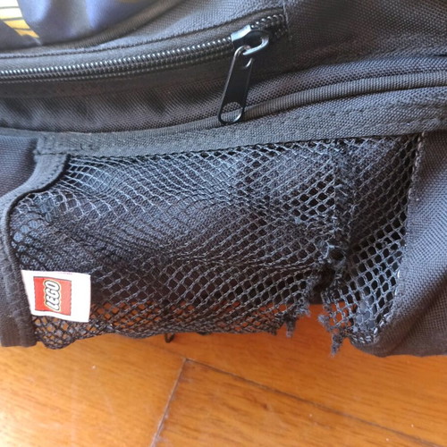 Lego Ninjago School Trolley Bag and Pencil Case Set used