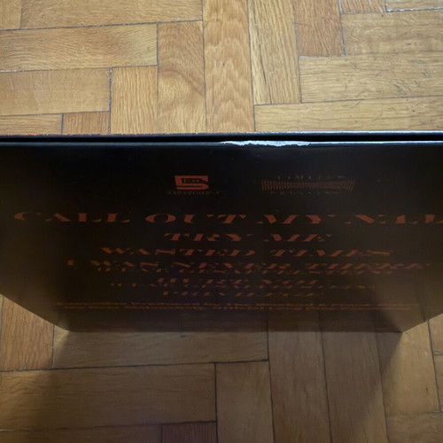 My Dear Melancholy vinyl like new with minor cover tear