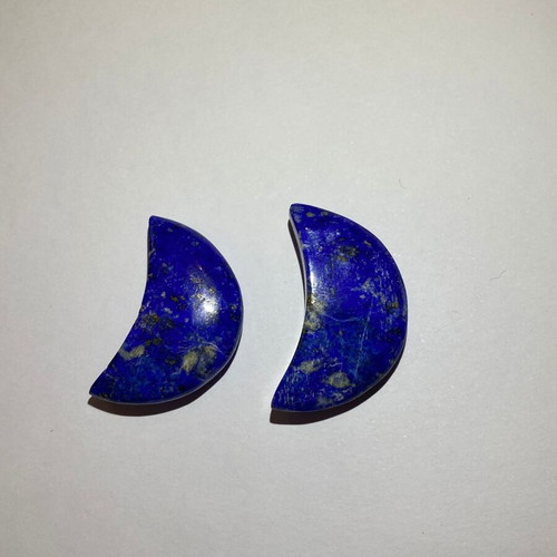 Lapis Lazuli polished natural set, 2 pieces, AA quality