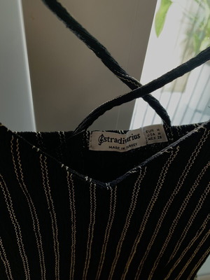 Stradivarius jumpsuit used, size M, black with shorts bottom