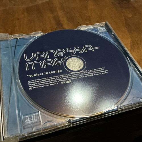 Vanessa Mae Subject to Change CD like new, pop
