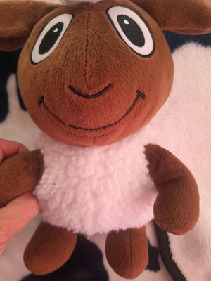 Bath lamb plush used in excellent condition