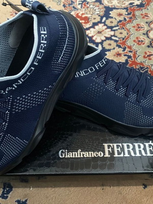 Gianfranco Ferré sports shoes new with tag, size 43, gray