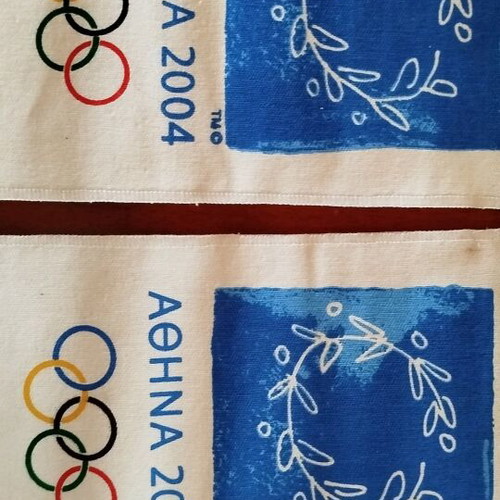 Olympic Games Athens 2004 small flags like new