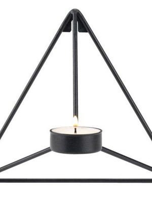Triangular Wall Tealights Set of 3 Like New