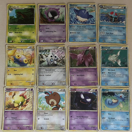 Pokemon cards used, pack of 60