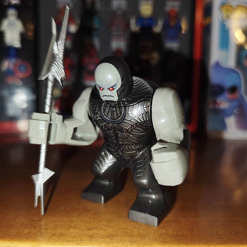 Darkseid figure like new with silver spear