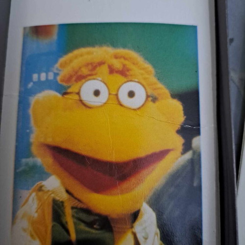 The Muppet Show collectible card game used with figures