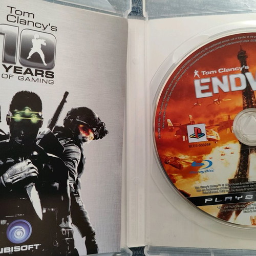 PS3 games used, pack of 3: Endwar, Resistance, Homefront