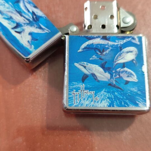Zippo 2 oil lighters used, windproof, made in USA
