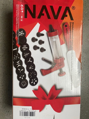 Nava cookie press cornet new in box