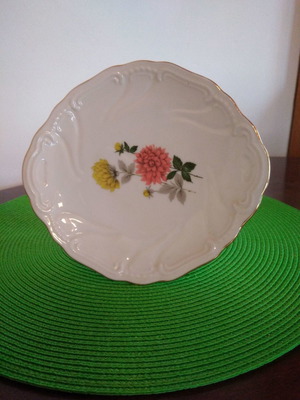 Porcelain platter used from Germany 19x17cm