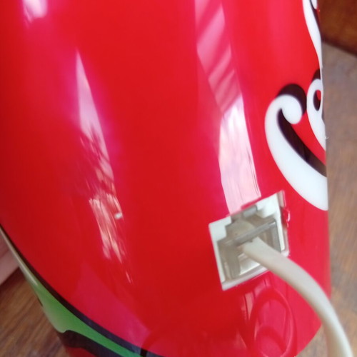 Coca Cola Landline Phone used retro collectible