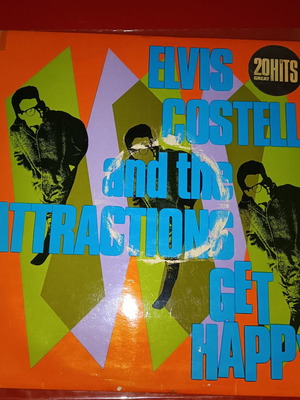 Elvis Costello Get Happy LP used, rock