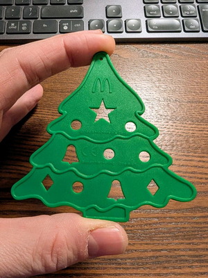 McDonald's rare Christmas ornament from 1993