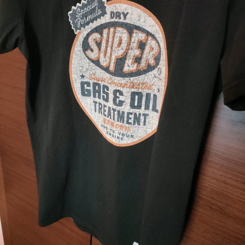 Superdry black T-shirt size Large like new