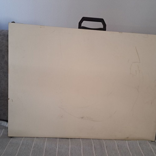 Drafting board 52x72 cm with parallelograph like new