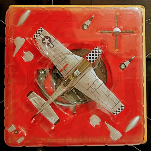 Military airplane miniature new in sealed packaging