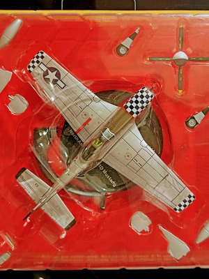 Military airplane miniature new in sealed packaging