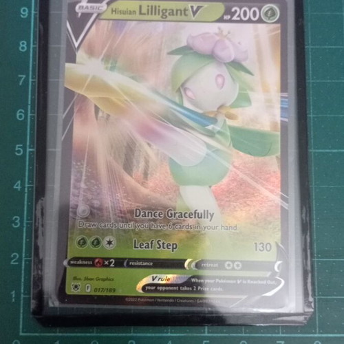 Hisuian Lilligant V Pokemon Card new