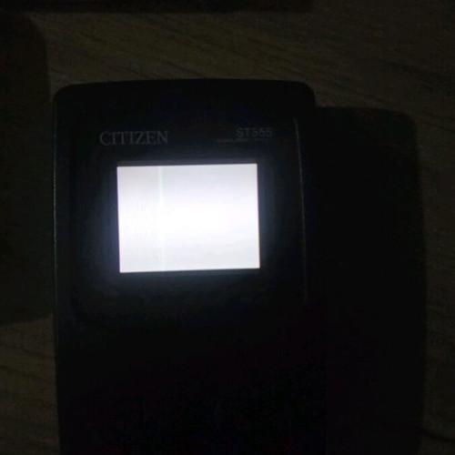Citizen TV used, boxed, works properly
