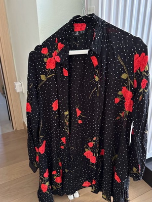 Volcom shirt dress used, size S, black