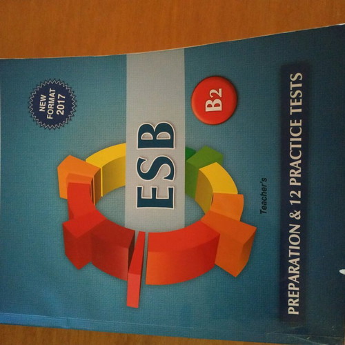 English Book Preparation for ESB B2 like new