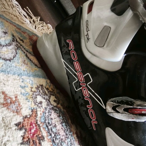 Rossignol ski boots used, size 46-47, 348mm