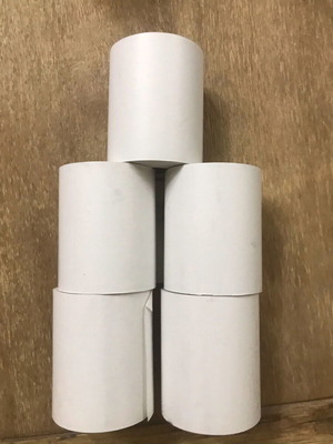Thermal Paper Rolls New Set of 5 for Cash Registers and POS