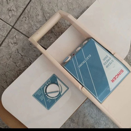 Singer ironing press used, steam not working