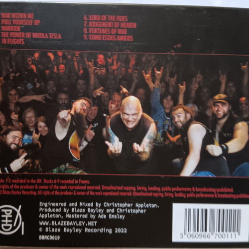 Blaze Bayley Damaged Strange Different and Live CD new, metal