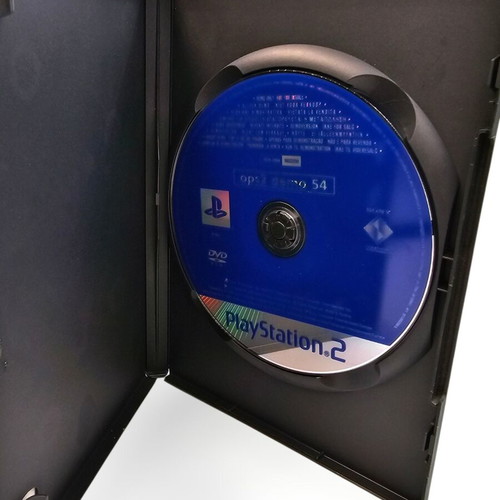 PS2 demo disc with 8 French games