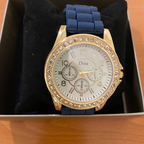 Disu women's watch new, blue