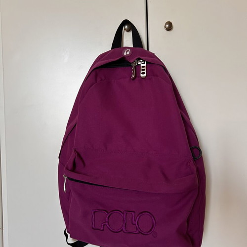 Polo bag used, purple
