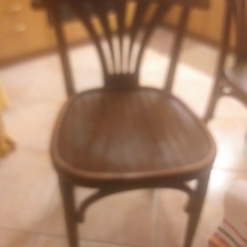 Viennese chairs like new, solid wood, café style imitation