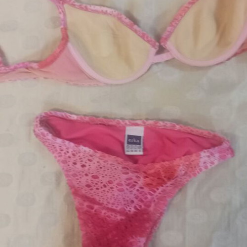Erka women's swimsuit used, pink, size 44